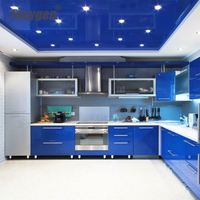 Film PVC effet miroir pour décoration de plafond, pour piscine, plafond tendu brillant