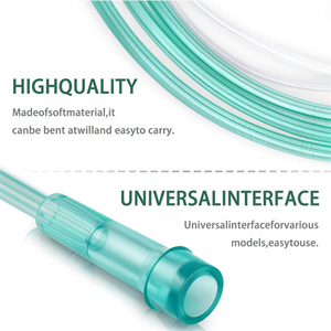 <span class=keywords><strong>Masque</strong></span> facial jetable de qualité médicale avec tube de 7 pieds pour thérapie <span class=keywords><strong>à</strong></span> <span class=keywords><strong>haute</strong></span> <span class=keywords><strong>concentration</strong></span> d'O2 <span class=keywords><strong>en</strong></span> vrac - Product Image 2