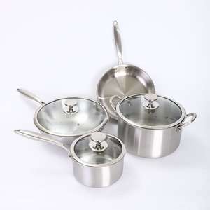 Juego de Sartenes de Titanio Puro, Redondas, Antiadherentes, Compatibles con Inducción y Estufas de Gas, Solo Lavar a Mano - Product Image 3