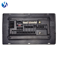 Autoradio 9 pouces 2 Din Lecteur multimédia audio MP5 Écran tactile Simple Din Android Auto GPS intégré Quad Core Voiture Android