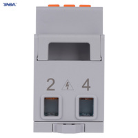 Compteur d'énergie actif 1P2W 80A AC230V, norme CE, pour borne de recharge à circuit unique, vente en gros d'usine, OEM ODM