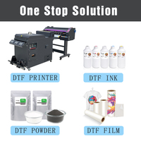 Encre pigmentée numérique Xcellent pour DTF, 1000 ml, pour transfert à chaud, compatible avec les presses Epson DX5 DX7 5113 4720 I3200 F2000 F2100