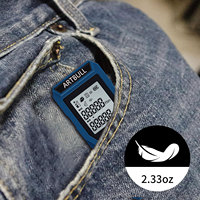 Mini télémètre laser de type pochette 60m, unité : m, pi, po, ruban de mesure numérique laser