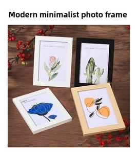 Cornici per Specchi in Legno Fatte a Mano, Design Creativo e Moderno, con Motivi Floreali e Paesaggistici, Misure 5" 10" A4 per Parete Fotografica - Product Image 6