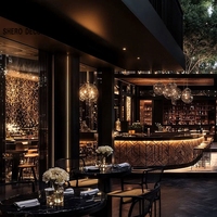 Kreative High End Pub Bar Theke LED Tisch Nachtclub Wein Wand Display Showcase Lounge Bar Design Restaurant Möbel Design