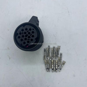 1 Juego de conector de controlador de cuerpo de caja de cambios de transmisión 02E de 16 pines/vías 3D0973993 para 0BH <span class=keywords><strong>AUDI</strong></span> A4 VW Phaeton Seat Skoda - Product Image 1