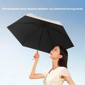 <span class=keywords><strong>Parapluie</strong></span> compact et portable UPF50+ isolé pour la pluie et le soleil - Product Image 4