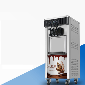 Máquina comercial de helados de servicio suave de yogur congelado de tres cabezas para la venta - Product Image 5