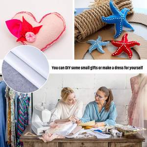 Doublure adhésive non tissée 1 m X 1 Yds Accessoires de vêtements pliants Doublure de repassage à basse <span class=keywords><strong>température</strong></span> - Product Image 6