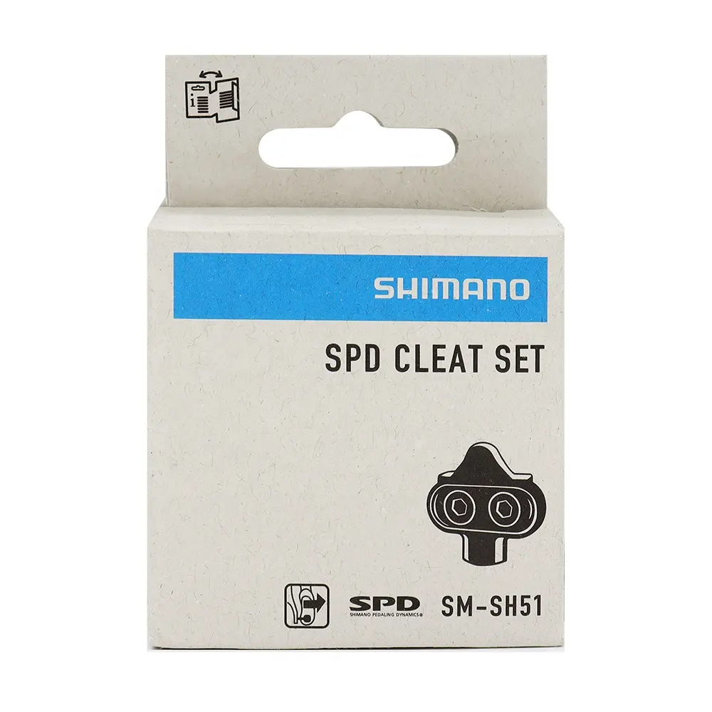 Shimano Spd Sh56 Sh51 Stollen Mtb Fietspedaalklampen Enkelvoudige Ontgrendeling Schoenplaatjes Voor Mountain Spd Pedalen Voor M520 M515 M505 M540