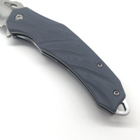 Couteau pliant portable à lame en acier pour le camping en plein air, la survie en plein air et la chasse