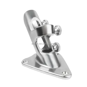 Marine Hardware Yacht Accessories 316 Stainless Steel Marine Antenna Flagpole Base