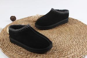 OEM/ODM Cozy Home Casual Shoes, Material de gamuza al aire libre e Interior Superior Calidez Color arena UGGs Zapatilla de mujer - Product Image 5