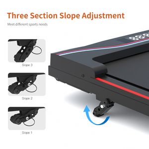 <span class=keywords><strong>Mini</strong></span> cinta de correr eléctrica portátil para uso en gimnasio en casa, equipo de fitness para caminar y correr debajo del escritorio, pantalla LED - Product Image 6