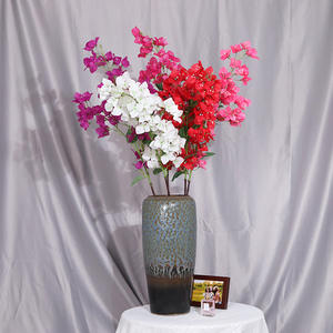 Fleurs artificielles en soie violette, 120 cm, fausses fleurs, boupochette pour la décoration, vente en gros - Product Image 2