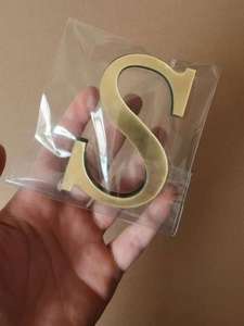 Muro acrilico personalizzato 3D Logo segno grandi lettere e numeri di schiuma per decorazioni per feste decorazioni per la <span class=keywords><strong>casa</strong></span> <span class=keywords><strong>adesivi</strong></span> <span class=keywords><strong>murali</strong></span> - Product Image 5