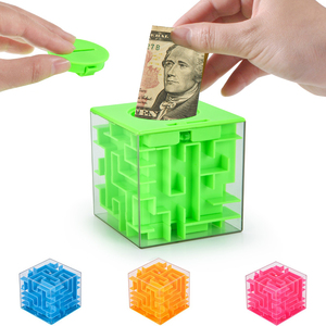 Vendita calda per bambini 3D labirinto salvadanaio giocattolo salvadanaio salvadanaio scatola <span class=keywords><strong>di</strong></span> risparmio rompicapo altri classici <span class=keywords><strong>giocattoli</strong></span> educativi & hobby per i bambini - Product Image 2