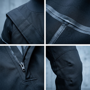 Muta impermeabile traspirante 3.0 strati con cerniera sul petto e colletto antispruzzo in lattice per kayak e canottaggio - Product Image 2