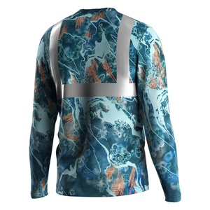 Camisetas de Pesca con Tiras Reflectantes para Hombre, Manga Larga, UPF 50+, Secado Rápido, Transpirables, para Actividades al Aire Libre, Seguras - Product Image 5