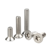 Acier inoxydable SS 2205 2507 A286 904L Vis mécanique à tête plate Torx à six lobes à tête fraisée CSK DIN963 ISO14581