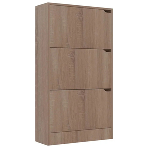 Mueble Zapatero Moderno de <span class=keywords><strong>MDF</strong></span> con 3 Cajones y Puertas Abatibles Extensibles, Ahorra Espacio para Apartamentos, Hogares y Salas de Estar - Product Image 3