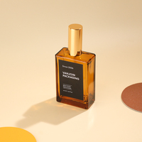 Vente en gros de flacons de parfum en verre résistant aux hautes températures de qualité supérieure, 30/50/100 ml, écologiques, rechargeables, vides, pour cosmétiques et huiles