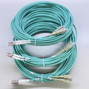 High Performance 10M OM3 SC-SC 10Gb Multimode Dual Core Fiber Optic Patch Cord <b>Cable</b> for Data Center <b>Communication</b> <b>Cables</b> - Product Image 1
