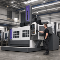Machine de traitement des métaux de qualité professionnelle fiable de la série VTL 125, pour tour CNC vertical