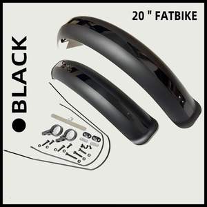Offre Spéciale Garde-boue de vélo pour neige, compatible pneus Fat Tire tout-terrain 26, 20, 24 pouces, largeur 4.0 pouces, 110MM - Product Image 5