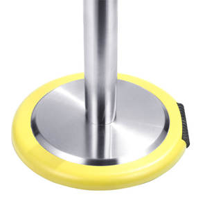 Kalabalık kontrol halat bariyer beton taban payanda tabanı - Product Image 2