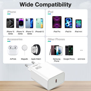 <span class=keywords><strong>Chargeur</strong></span> mural rapide Type-C 25W PD 3.0 pour <span class=keywords><strong>montre</strong></span> et pour 15 Pro Max avec protection ignifuge OTP/OVP - Product Image 4