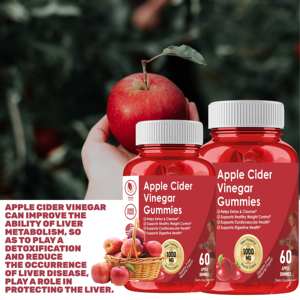 אוליה oem/odm המפעל הטוב ביותר גומי simming דוב תפוחים חומץ תפוחים-60 ספירה - Product Image 4