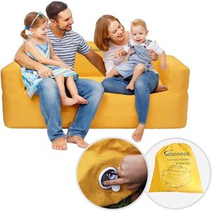 Tự Inflatable couch sofa cắm trại couch, không khí couch Lounger với được xây dựng trong máy bơm không khí có thể sạc lại - Product Image 1