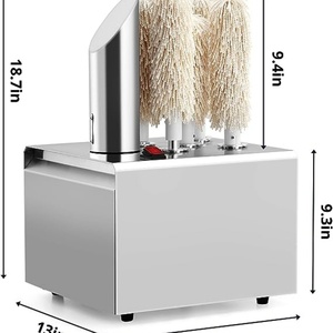 Prix d'usine, polisseuse à verre électrique commerciale à 3/5/8 têtes, machine à polir les verres, machine à essuyer les verres pour restaurant - Product Image 6