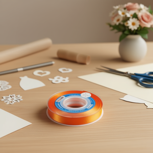 Il Nastro in Raso 1,5m 25y Arancione D-12 - Product Image 2