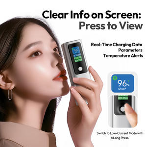 Banque d'alimentation portable ROMOSS argentée haute capacité 10000mAh 130W avec charge rapide Type-C en alliage d'aluminium pour téléphone - Product Image 5