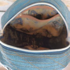 Fashion Vintage Classic Denim Messenger Bags Custom Women Zipper Travel Sling <b>Shoulder</b> Bag Portable Adjustable <b>Strap</b> Autumn - Product Image 6