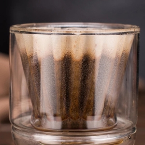 Mécanisme à café double paroi en verre, <span class=keywords><strong>design</strong></span> tendance, POUR cuisine - Product Image 4
