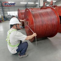 YOGIE – Rouleau de tambour de treuil en acier forgé robuste sur mesure, directement de l'usine, pour équipement de forage, déplacement et installation
