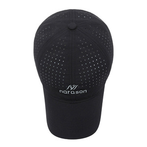 Men's Breathable Mesh Baseball Cap Quick Dry Sun Protection Outdoor Sports Hat Black - Product Image 2