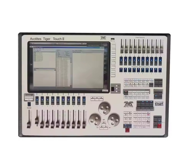 Create Lighting Disco Party Stage Lighting Console Night Club Tiger Touch II 16 DMX Controller With Flight Case