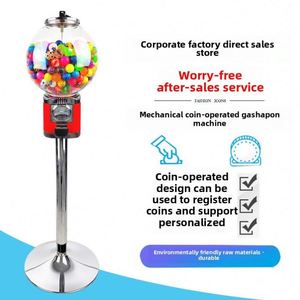 Factory Price Coin-Operated Kids Candy Commercial Vending <b>Machine</b> With Capsule Ball Bouncing Toy - Product Image 4