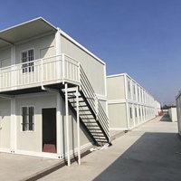 Casa Contenedor Prefabricada, Edificio Modular Moderno para Oficinas, Centro Comercial, Hotel, Hermosa, Duradera, Impermeable, Resistente al Fuego, Tienda