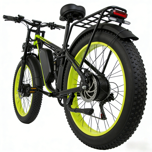 Powerful 48V 1000W Soft Tail Dirt Ebike Electric Bike 26nch Fatbike Hydraulic Brake Bicicleta Eletrica