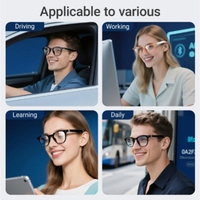 Lunettes de soleil intelligentes et tendance à changement de couleur pour écouter de la musique, passer des appels et protéger des rayons bleus, avec intelligence artificielle
