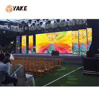Sistema Completo de Pantalla LED de 3m x 2m, Panel LED P2.6 P2.9 P3 P3.91 de 500mm x 1000mm, Pantalla LED para Interiores y Exteriores