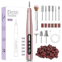 Kabelloser Nagelknipser & Nagelfräser 35.000 U/min Professionelle Elektrische Nagelfeile für Gel-/Acrylnägel Einstellbare Geschwindigkeit US