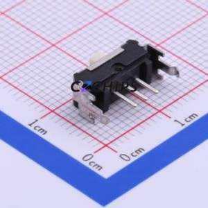 SSSS910400 Slide Switch Through hole Component (THT) Switch Single Pole Double Throw Rectangle Pin Header PC Pin 7.5mm - Product Image 2