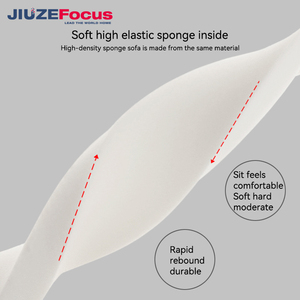 Đệm Ngoài Trời 100% Sợi Nhân Tạo Đệm Ghế Băng Chèn Xốp Bán Ghế Vuông Người Lớn Màu Trơn - Product Image 5