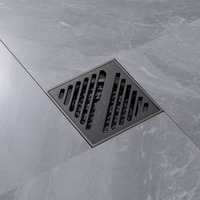 Ligne de production complète Drain de sol moderne en laiton écologique pour douche salle de bain Haute qualité avec garantie de 5 ans